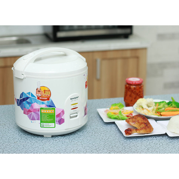 Nồi cơm điện Sharp 1.8 lít KS-18TJV