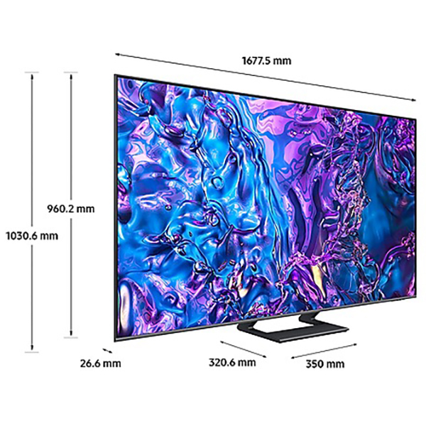 Smart Tivi QLED Samsung AI 4K 75 inch QA75Q70D
