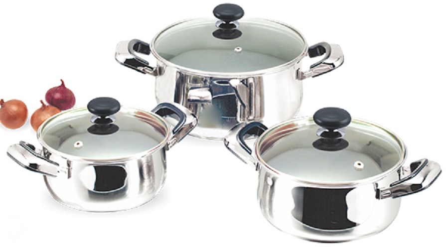 BỘ NỒI INOX 1 ĐÁY SUNHOUSE SH365VK